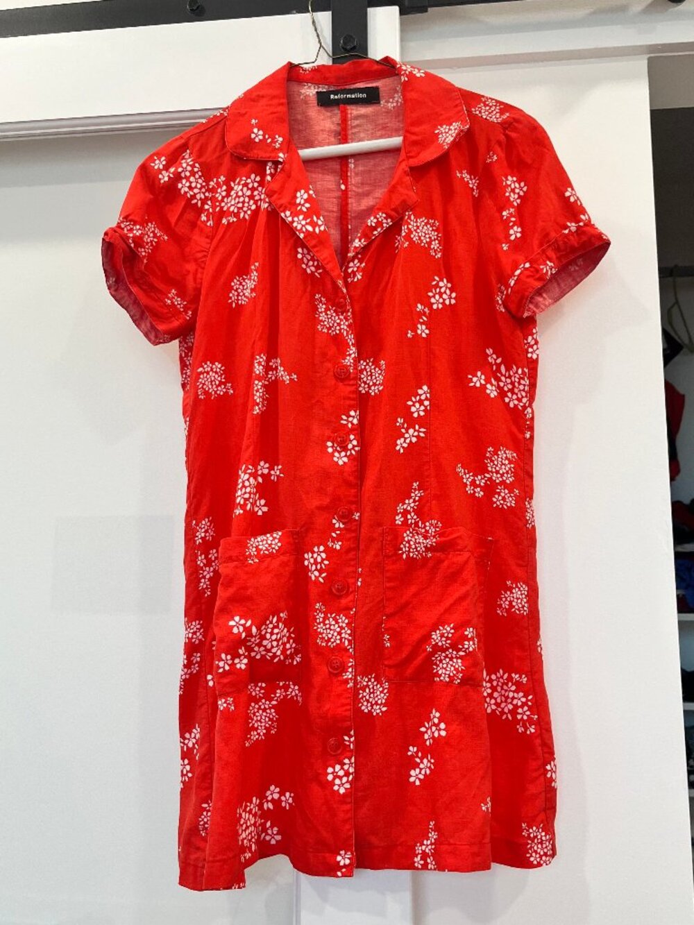 Reformation Plymouth Dress in the “Delia” print - S